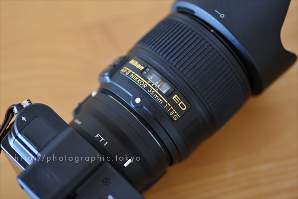 Fマウントレンズの35mm単焦点レンズ「AF-S NIKKOR 35mm f/1.8G ED」を「1 NIKKOR 32mm  f/1.2」の代わりに使う話 Photographic Life