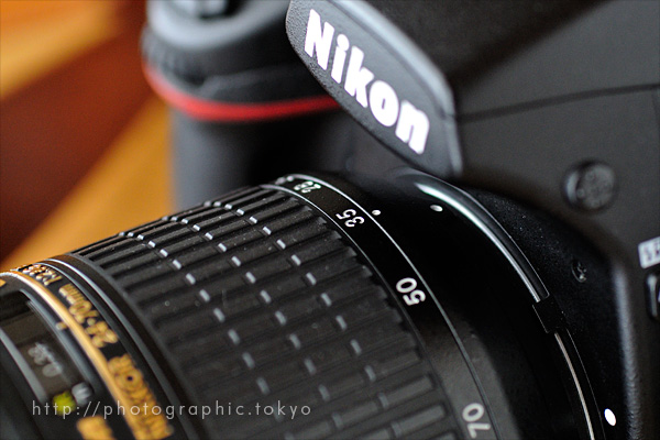 Nikon AF-S NIKKOR 24-70mm f/2.8G ED刻印表示