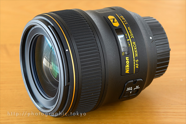 ちょっと贅沢な普段使い単焦点レンズ「Nikon AF-S NIKKOR 35mm f/1.4G  